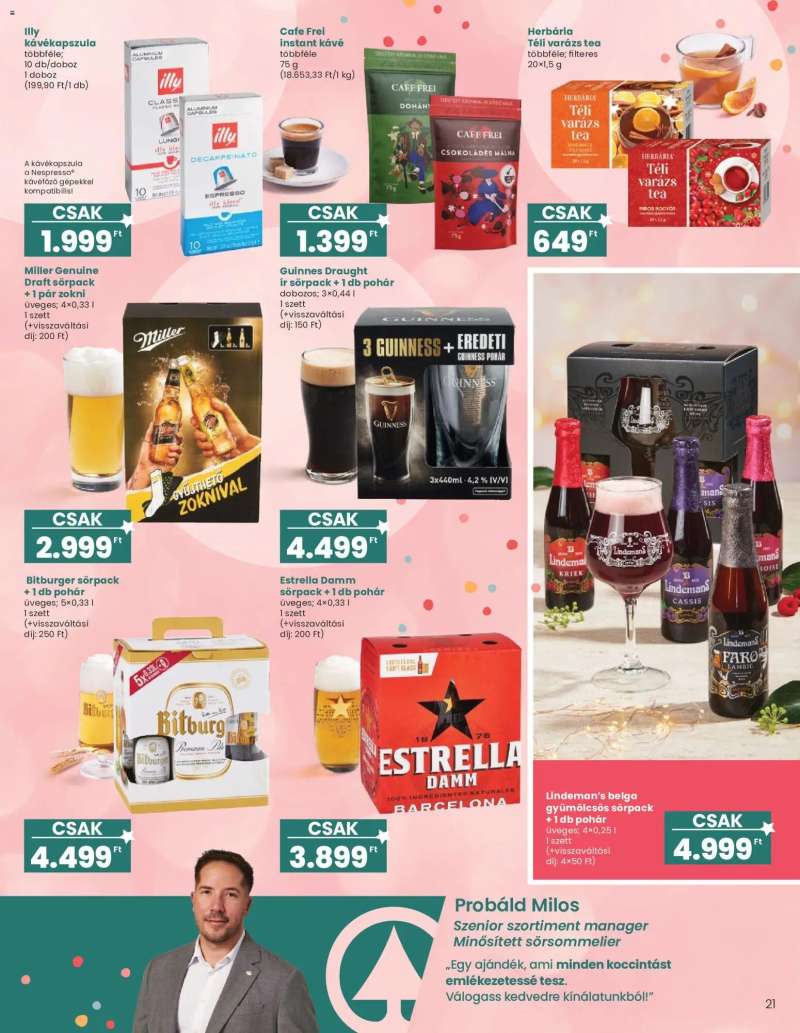 Interspar Interspar Ajándék katalógus 21 oldal