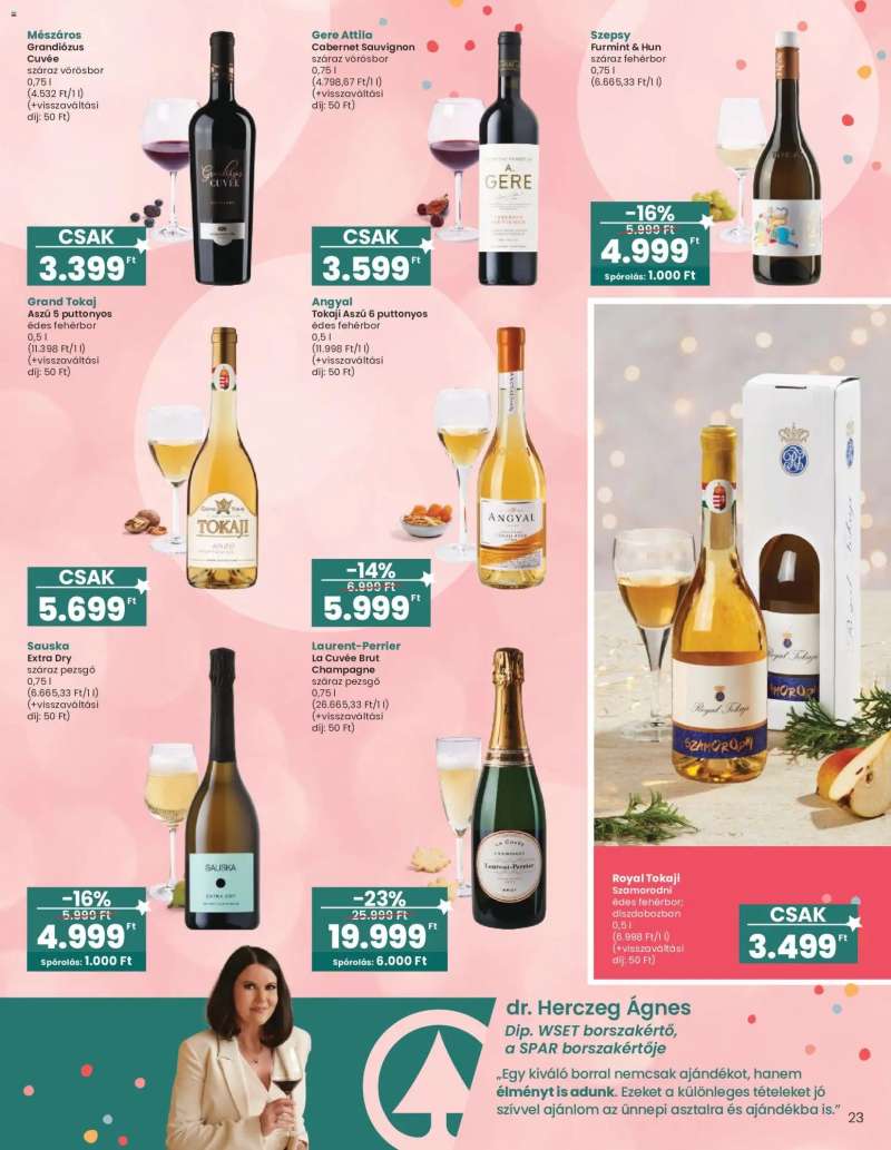 Interspar Interspar Ajándék katalógus 23 oldal
