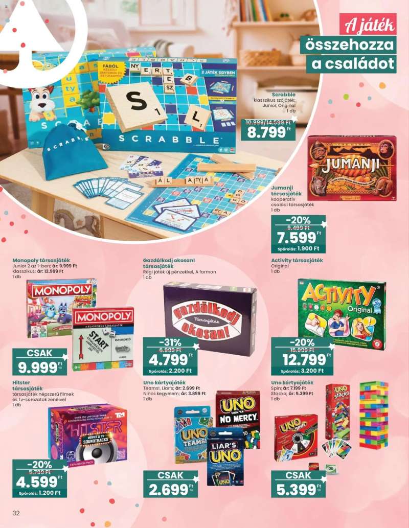 Interspar Interspar Ajándék katalógus 32 oldal