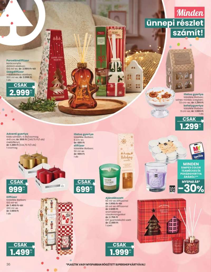 Interspar Interspar Ajándék katalógus 36 oldal