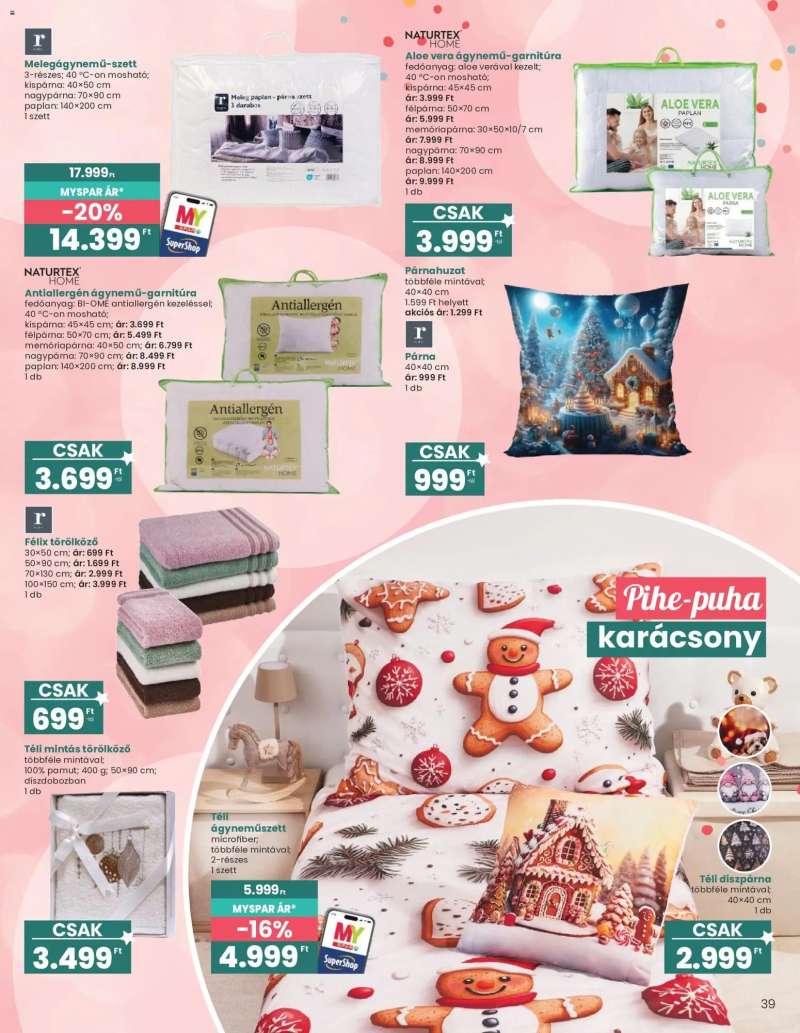 Interspar Interspar Ajándék katalógus 39 oldal
