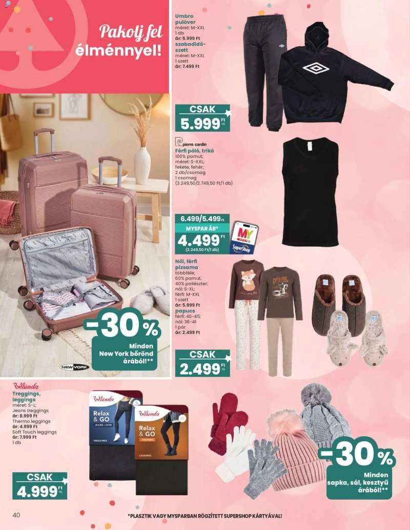 Interspar Interspar Ajándék katalógus 40 oldal