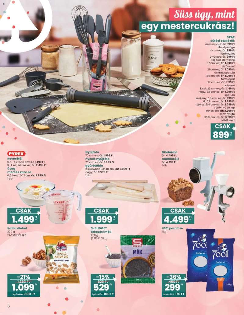 Interspar Interspar Ajándék katalógus 6 oldal