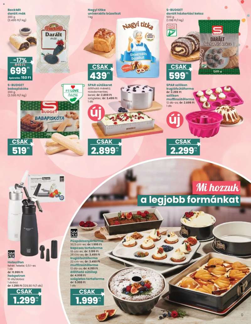Interspar Interspar Ajándék katalógus 9 oldal
