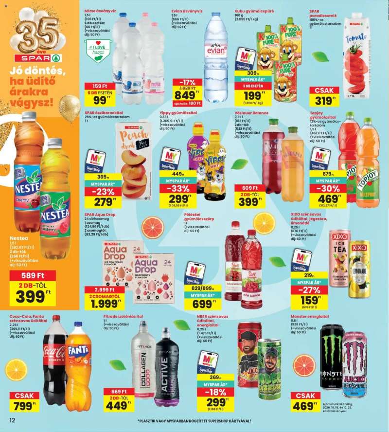 Interspar Interspar akciós újság 12 oldal