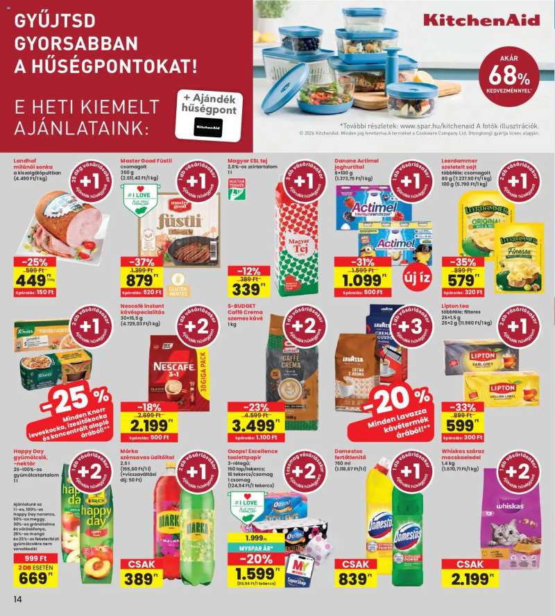 Interspar Interspar akciós újság 14 oldal