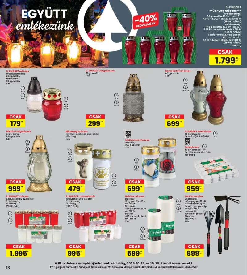 Interspar Interspar akciós újság 18 oldal
