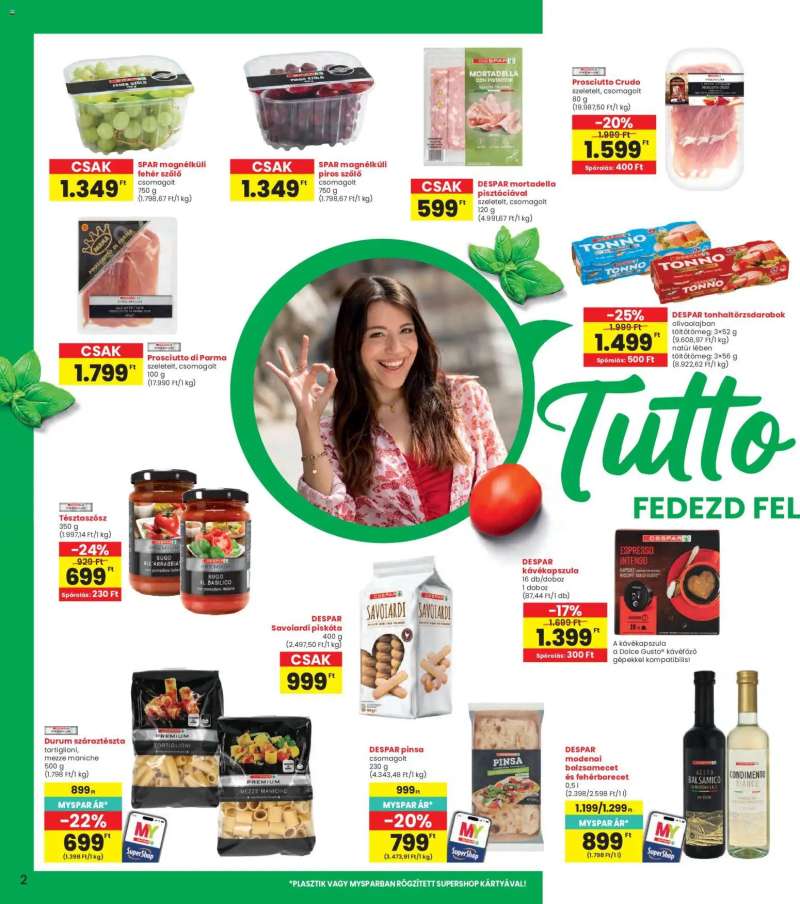 Interspar Interspar akciós újság 2 oldal