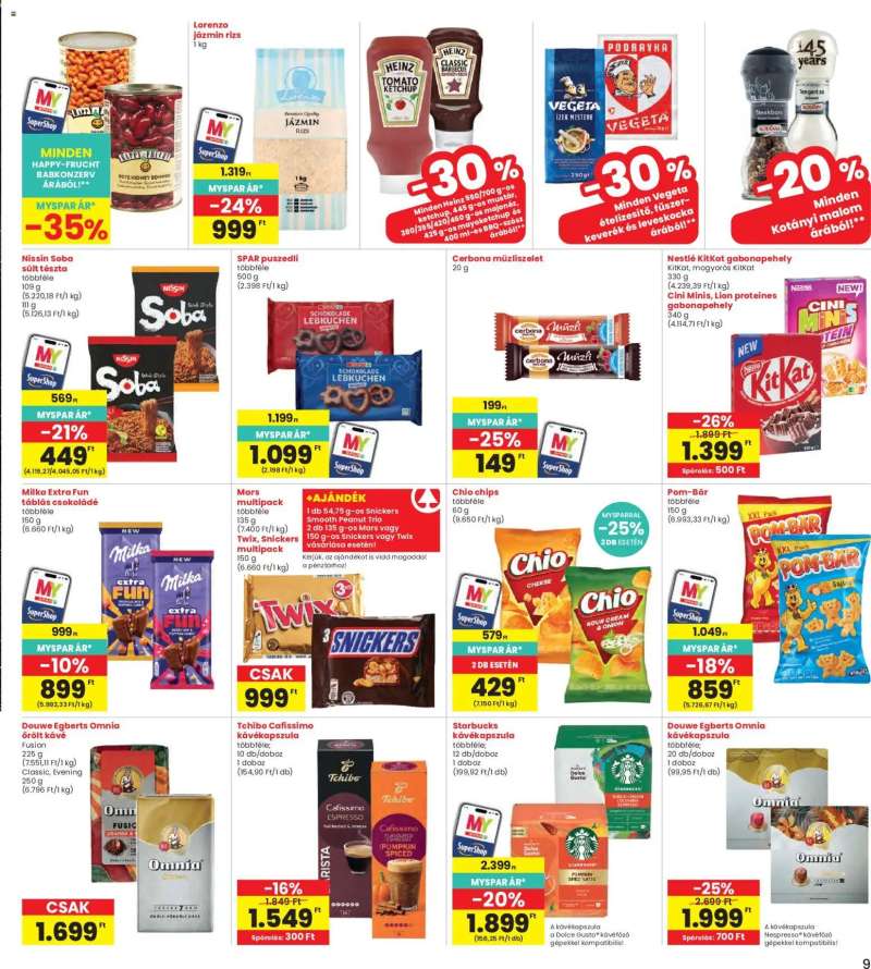 Interspar Interspar akciós újság 9 oldal