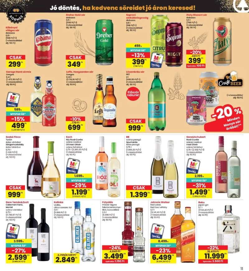Interspar Interspar akciós újság 11 oldal