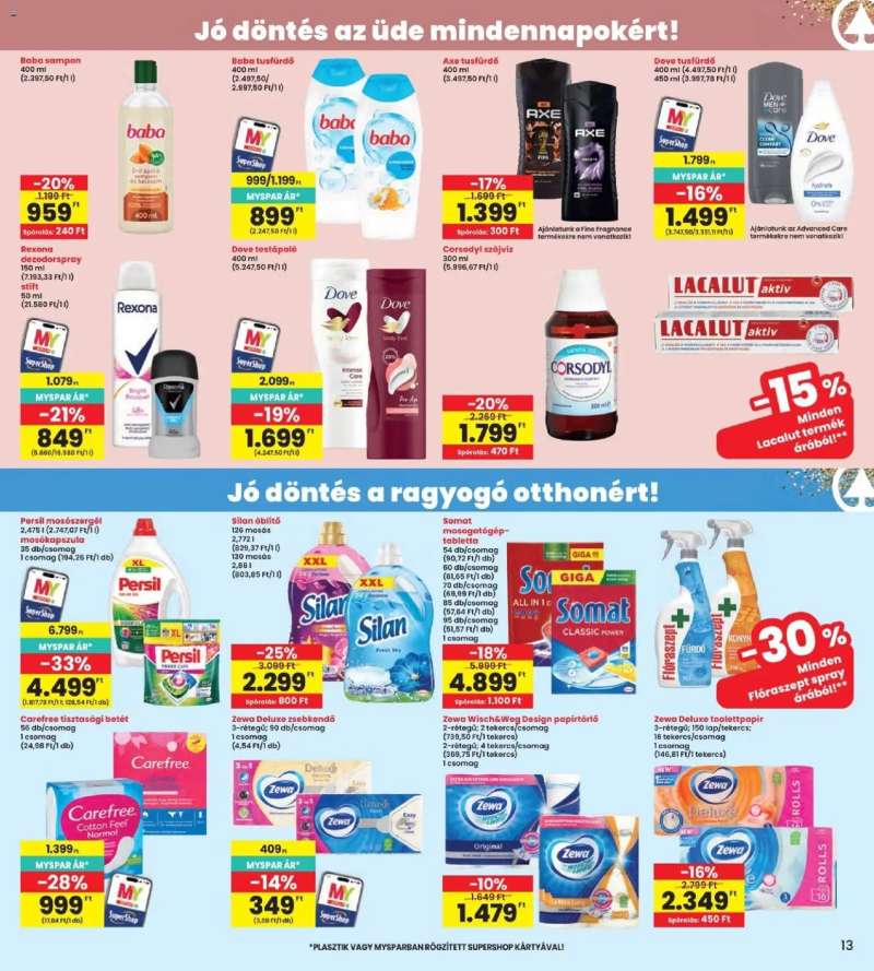 Interspar Interspar akciós újság 13 oldal