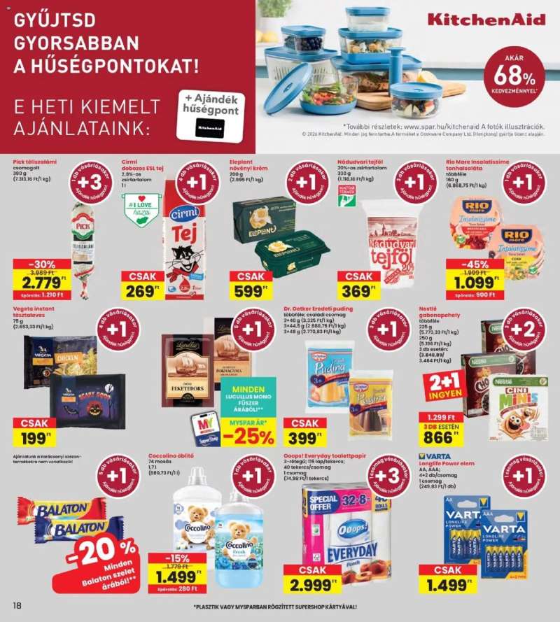 Interspar Interspar akciós újság 18 oldal