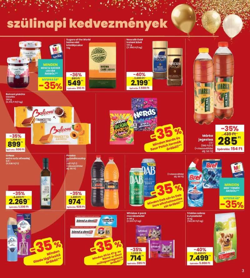 Interspar Interspar akciós újság 3 oldal
