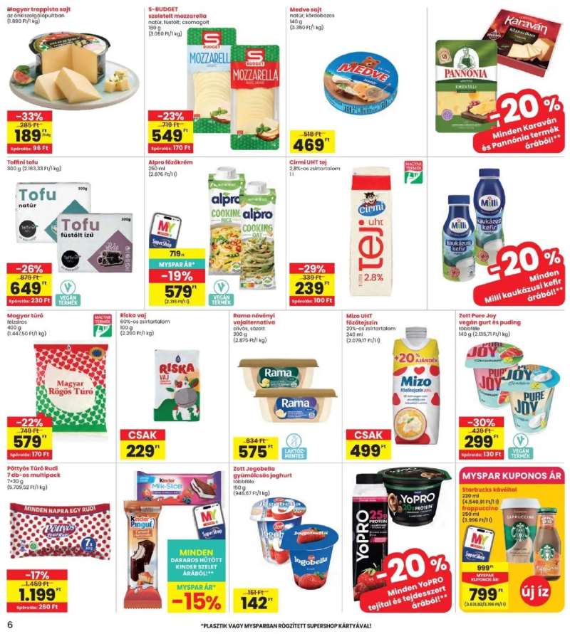 Interspar Interspar akciós újság 6 oldal