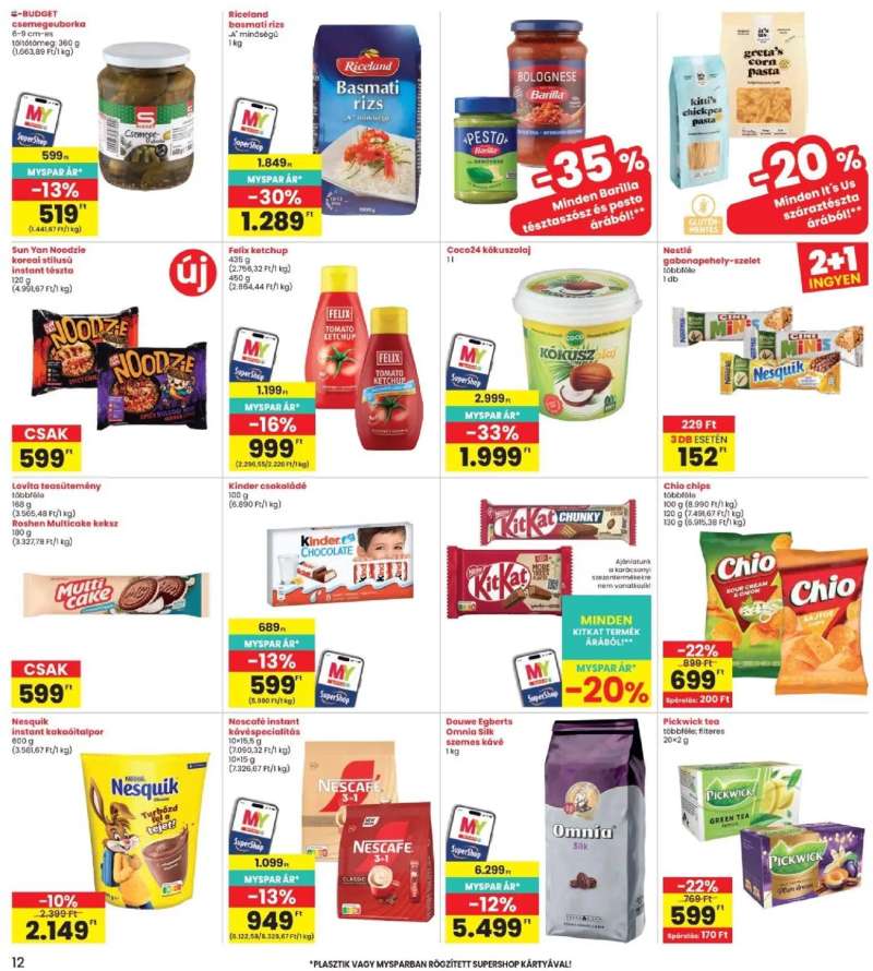 Interspar Interspar akciós újság 12 oldal
