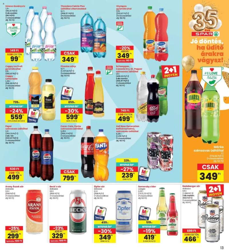 Interspar Interspar akciós újság 13 oldal