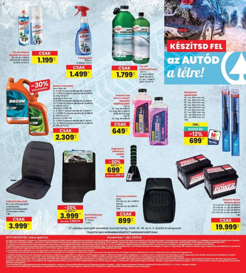 Interspar Interspar akciós újság 17 oldal