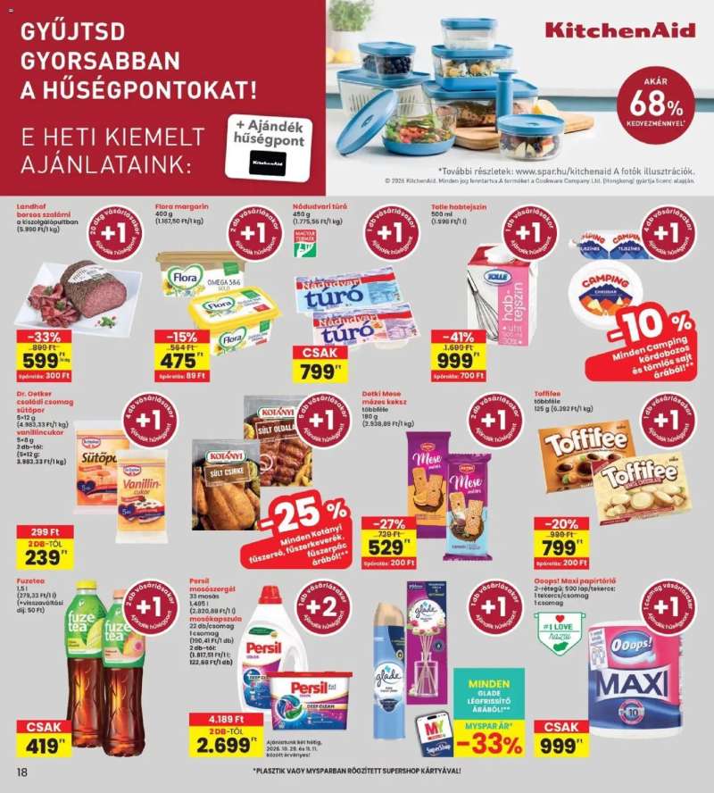 Interspar Interspar akciós újság 18 oldal