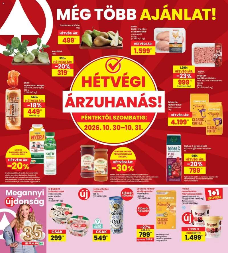 Interspar Interspar akciós újság 20 oldal