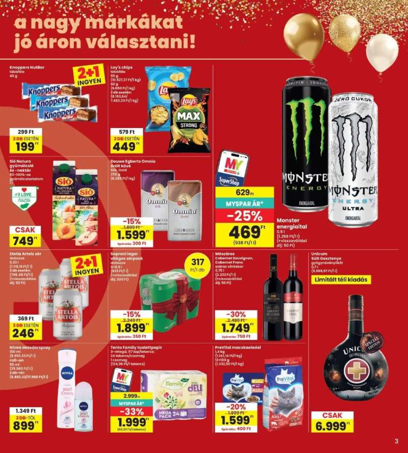 Interspar Interspar akciós újság 3 oldal