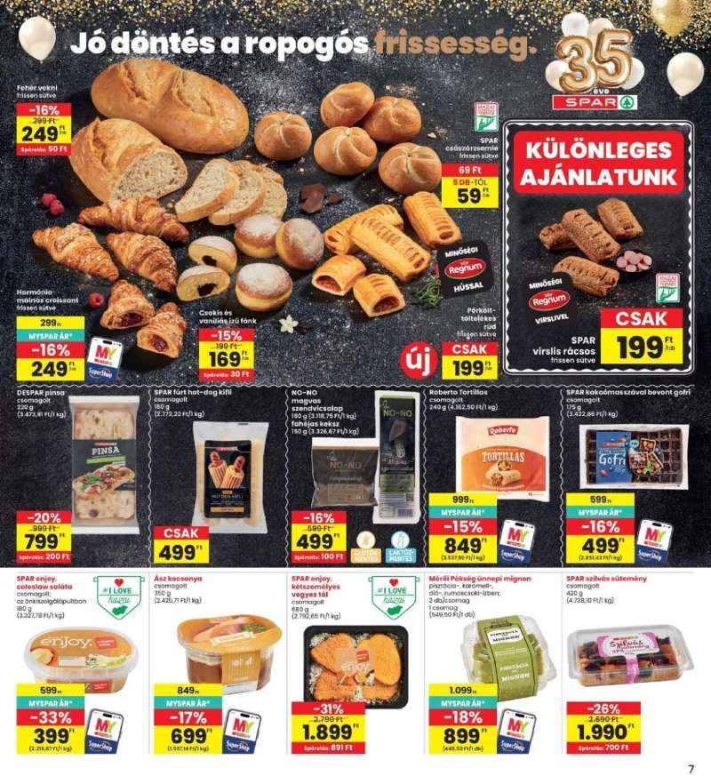 Interspar Interspar akciós újság 7 oldal