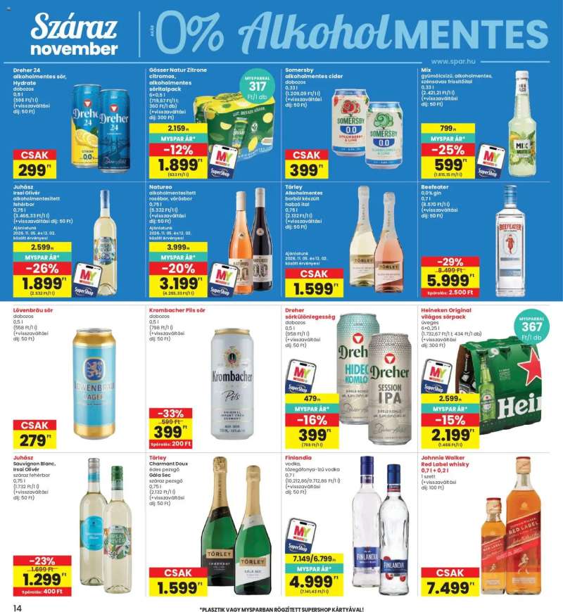 Interspar Interspar akciós újság 14 oldal