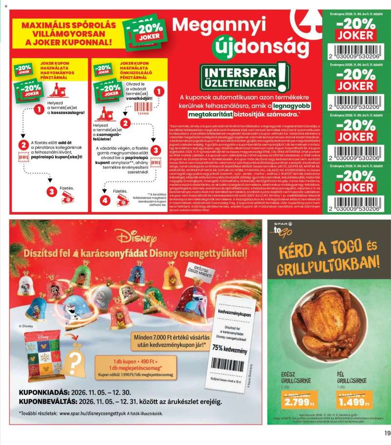Interspar Interspar akciós újság 19 oldal