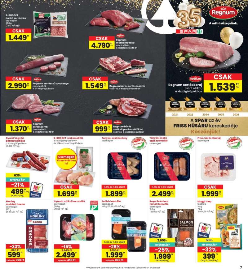 Interspar Interspar akciós újság 7 oldal
