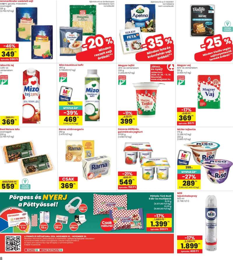 Interspar Interspar akciós újság 8 oldal