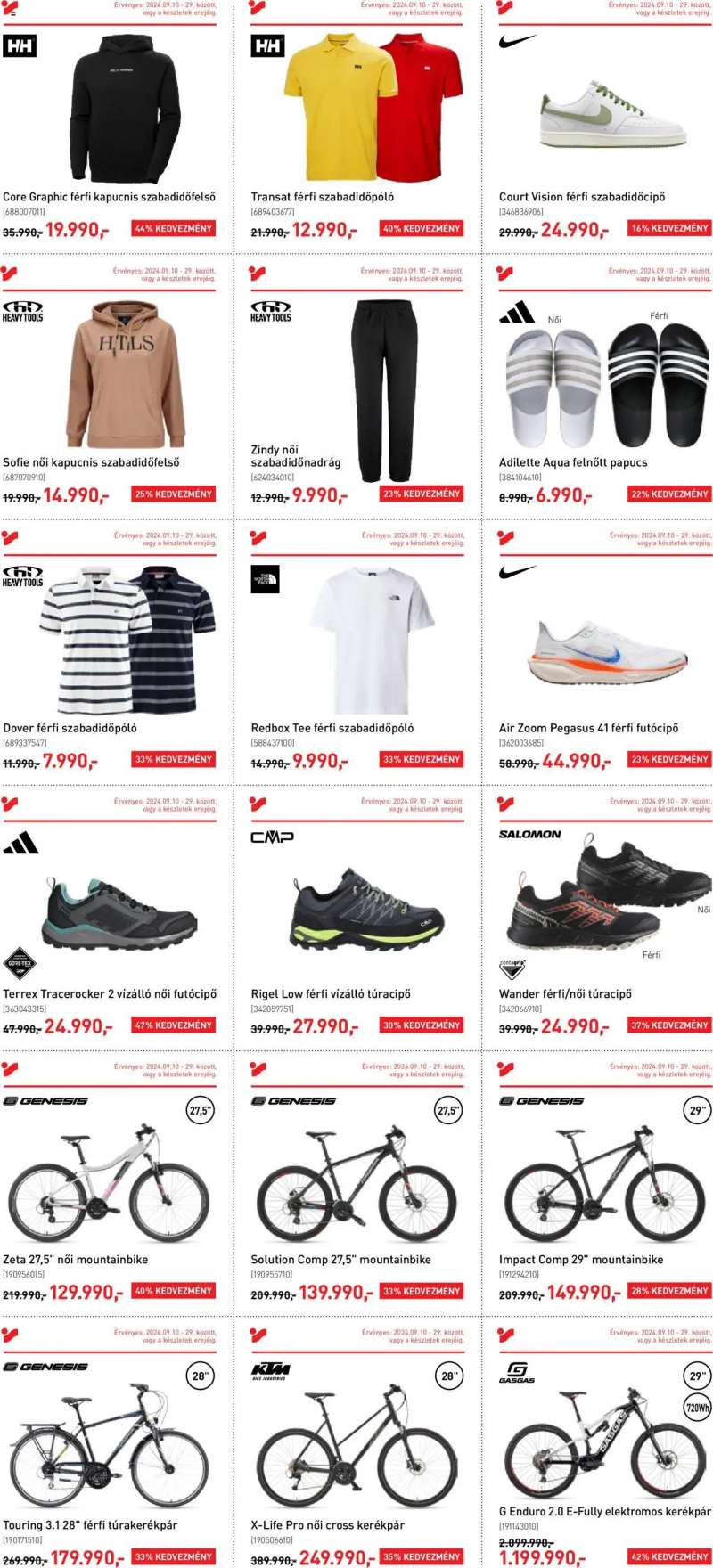 Intersport Akciós újság Intersport 2 oldal