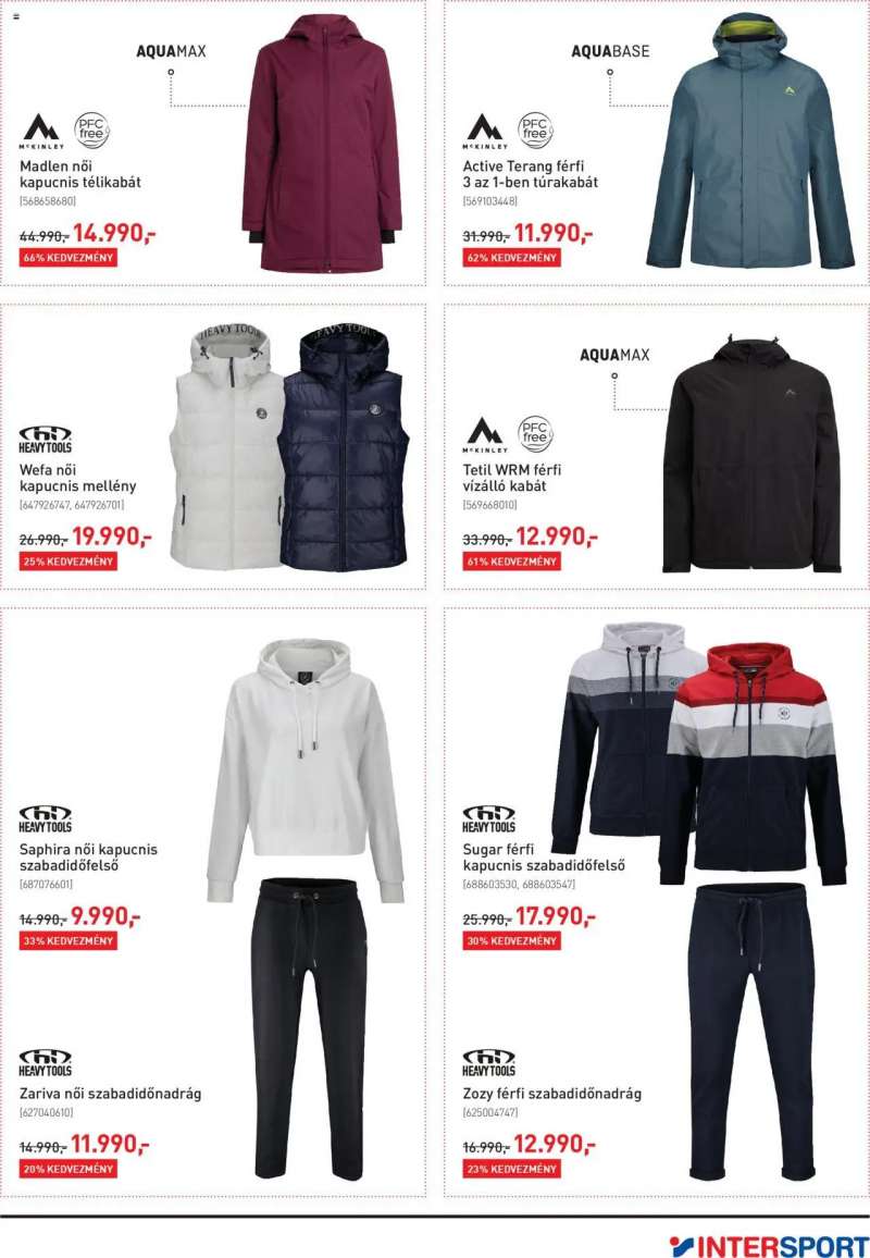 Intersport Akciós újság Intersport 5 oldal