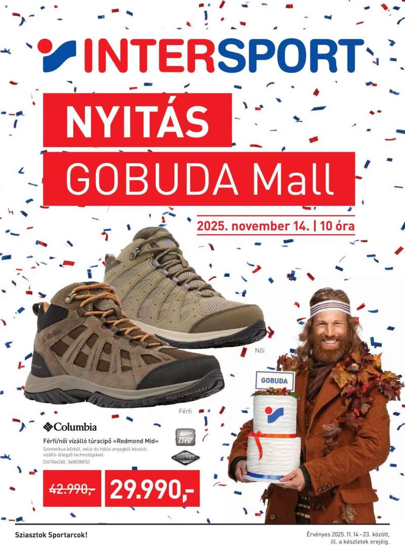 Intersport Akciós újság Intersport 1 oldal
