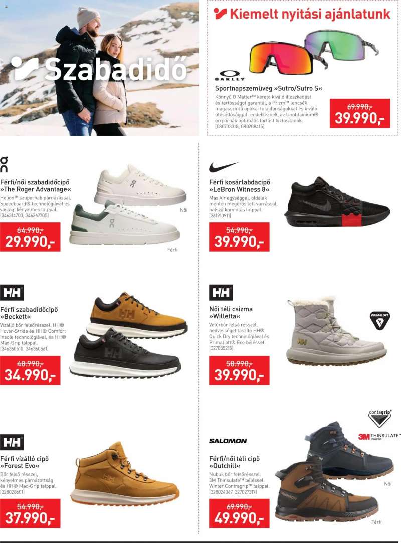 Intersport Akciós újság Intersport 4 oldal