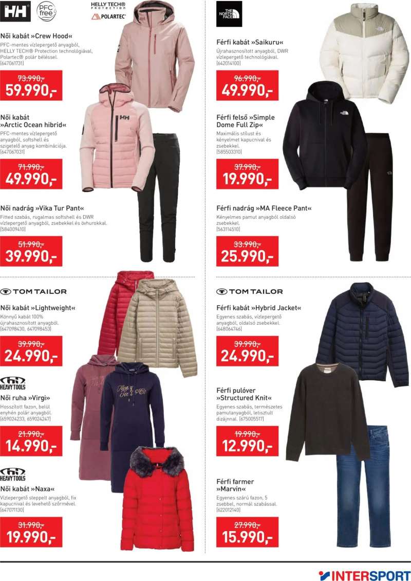 Intersport Akciós újság Intersport 5 oldal