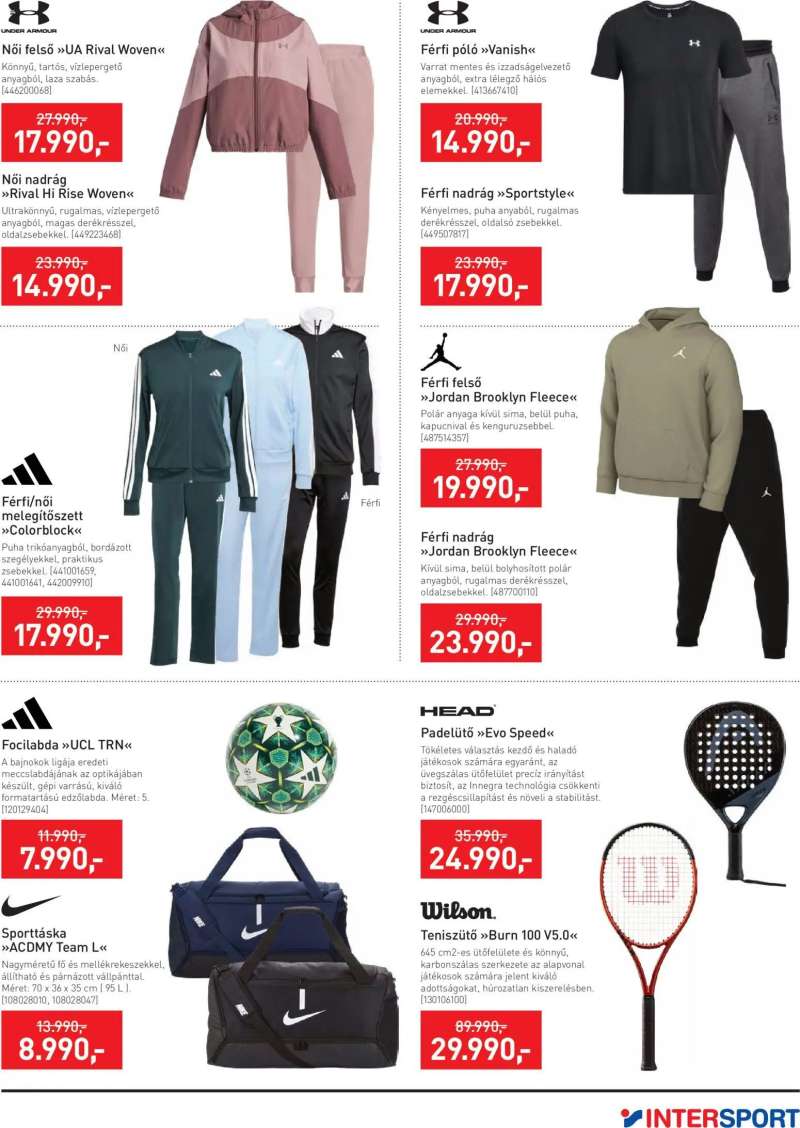 Intersport Akciós újság Intersport 7 oldal
