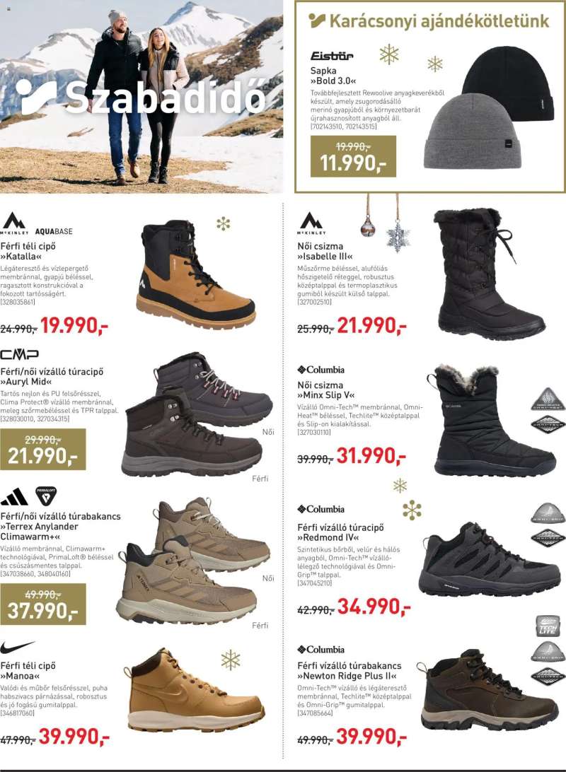 Intersport Akciós újság Intersport 2 oldal