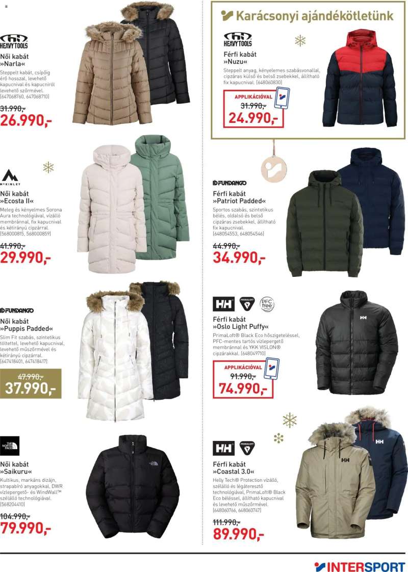 Intersport Akciós újság Intersport 3 oldal