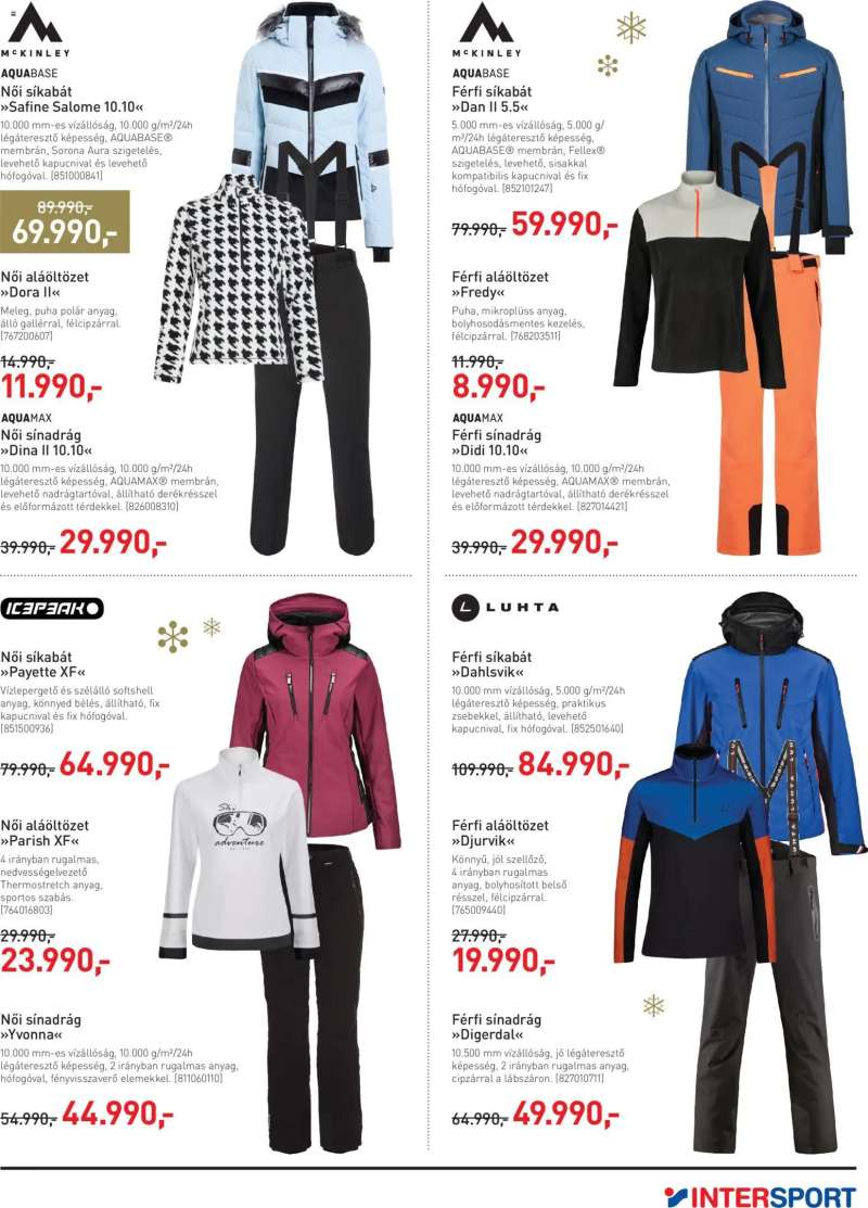 Intersport Akciós újság Intersport 5 oldal
