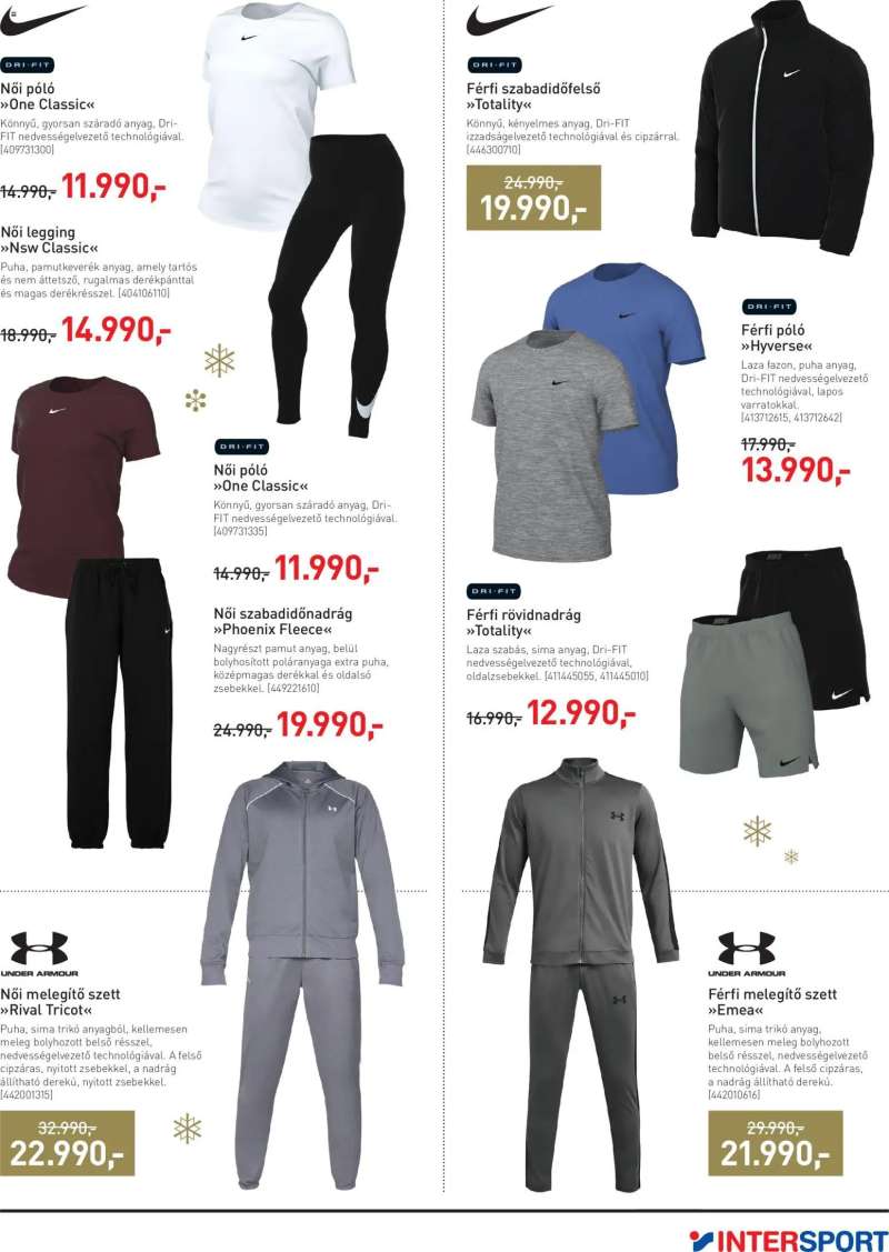 Intersport Akciós újság Intersport 7 oldal