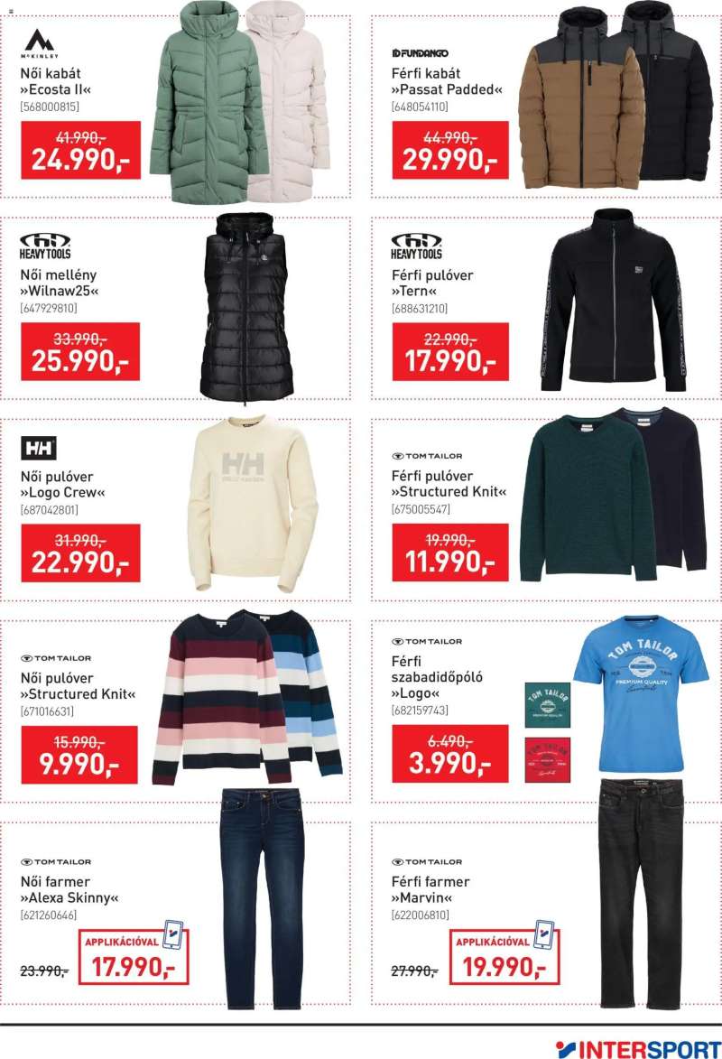Intersport Akciós újság Intersport 3 oldal