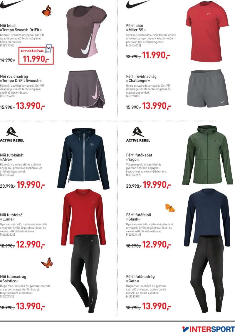 Intersport Intersport akciós újság 3 oldal