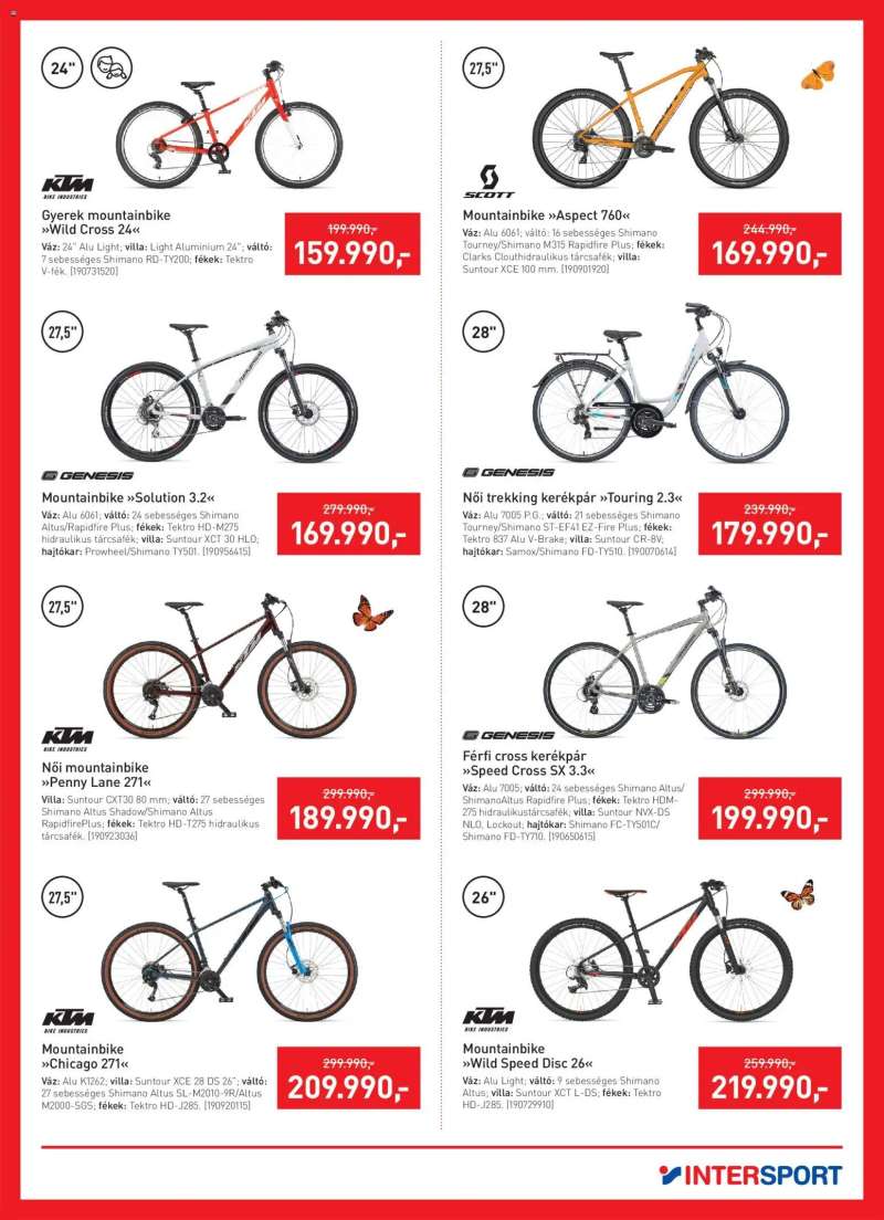 Intersport Intersport akciós újság 5 oldal