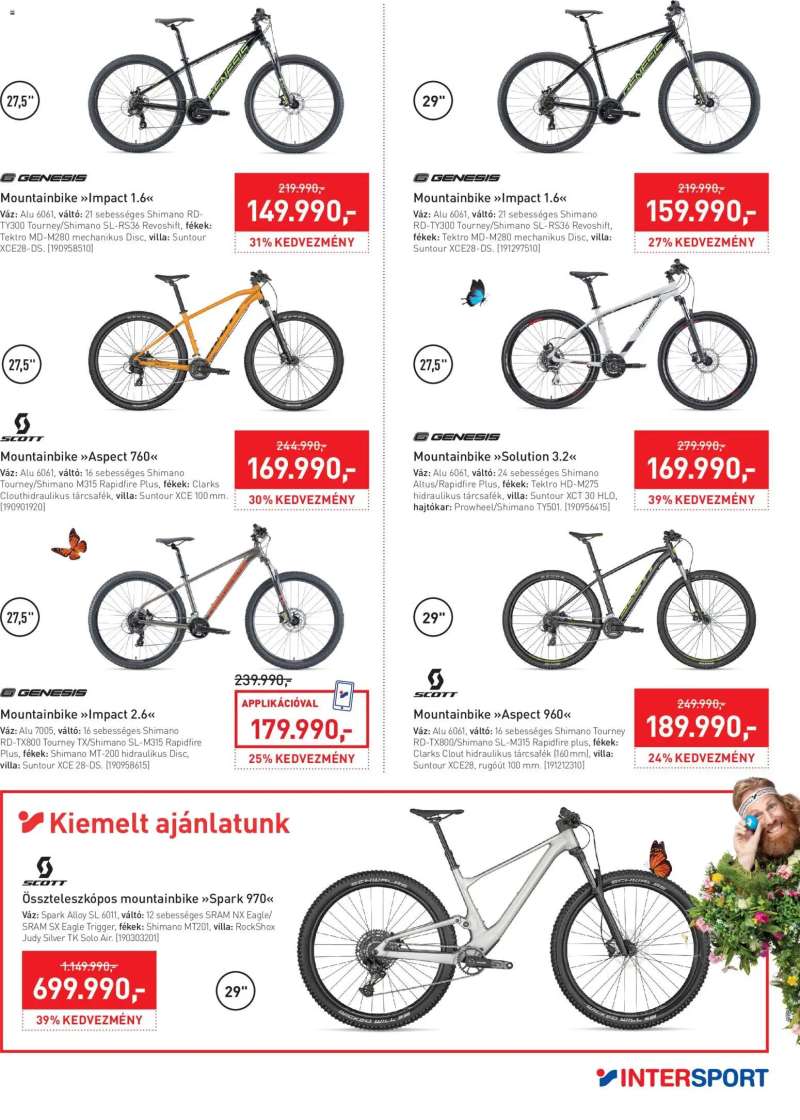 Intersport Intersport akciós újság 3 oldal