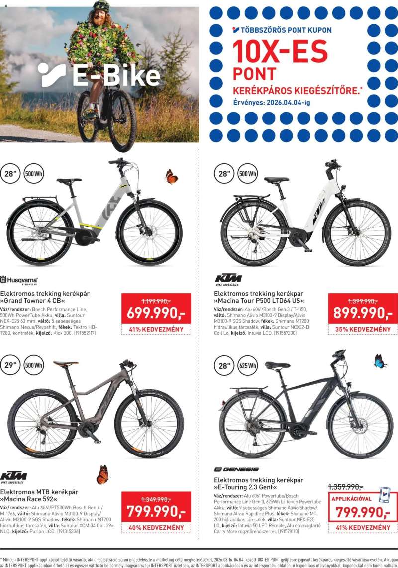 Intersport Intersport akciós újság 4 oldal