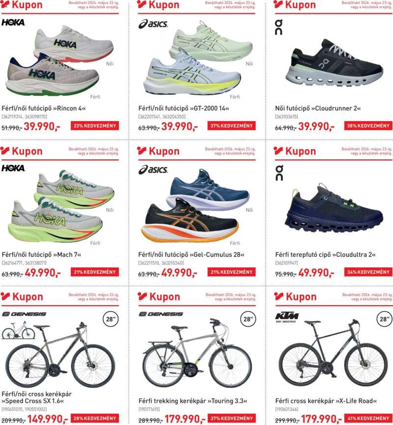 Intersport Intersport akciós újság 3 oldal