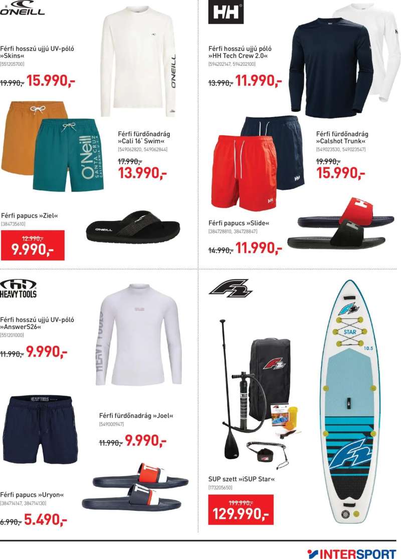 Intersport Intersport akciós újság 3 oldal
