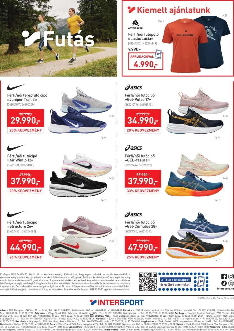 Intersport Intersport akciós újság 8 oldal