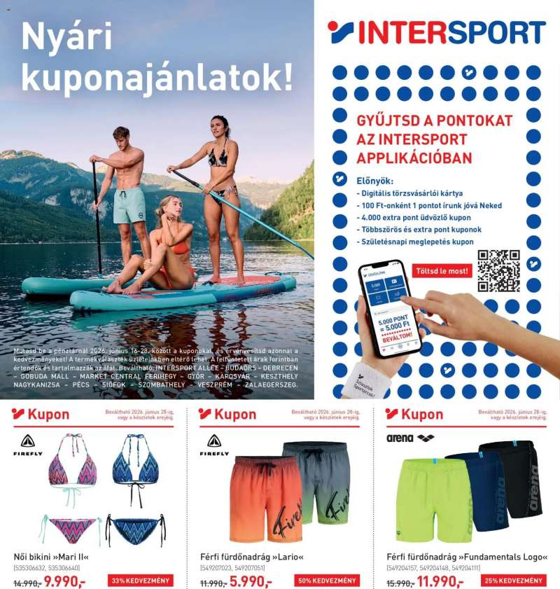 Intersport Intersport akciós újság 1 oldal