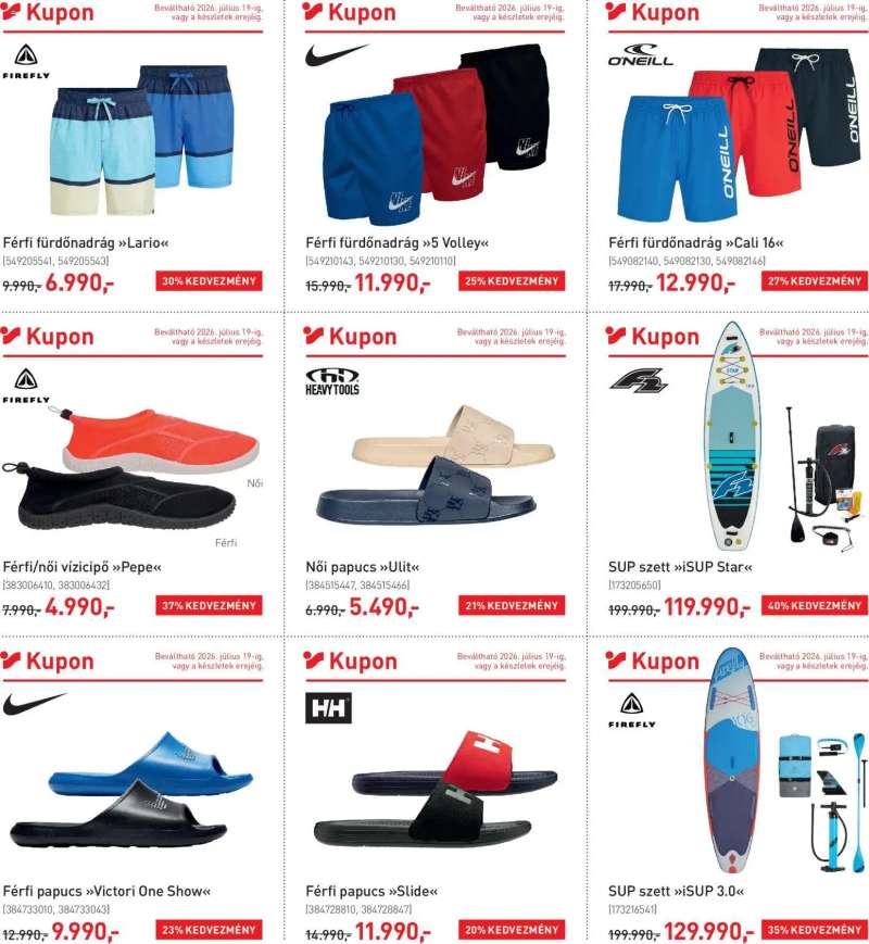 Intersport Intersport akciós újság 2 oldal