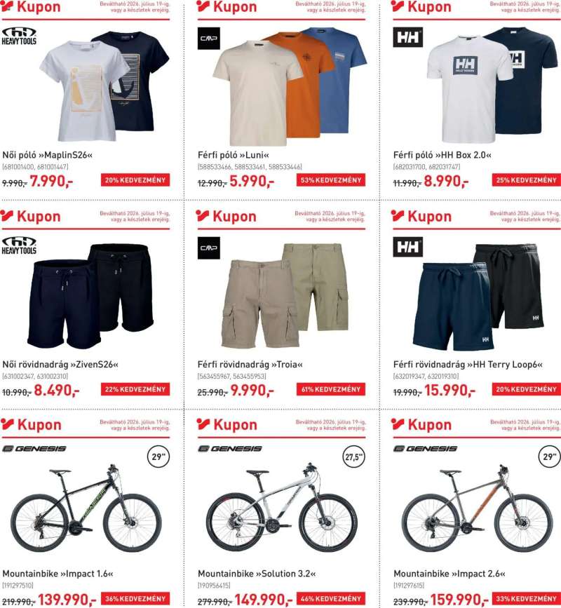 Intersport Intersport akciós újság 3 oldal